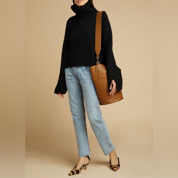KHAITE Handbags - Khaite Virginia Hobo Bag, Caramel